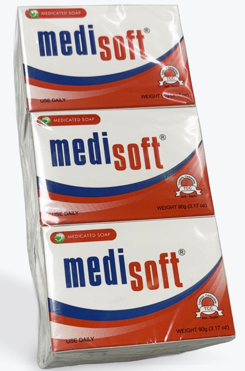 MediSoft bar soap 6-packs