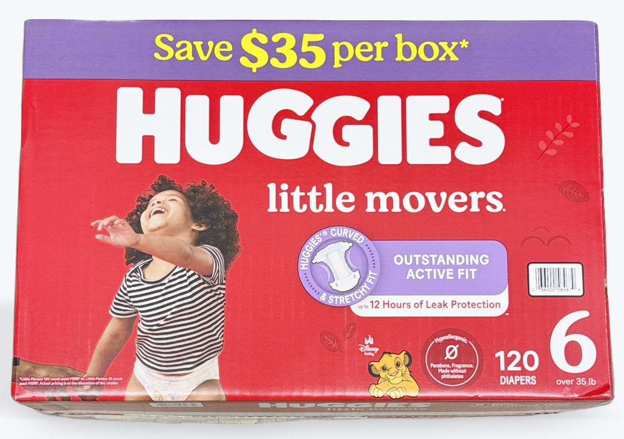 Huggies Little movers Diapers