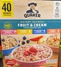 Quaker fruits and Cream