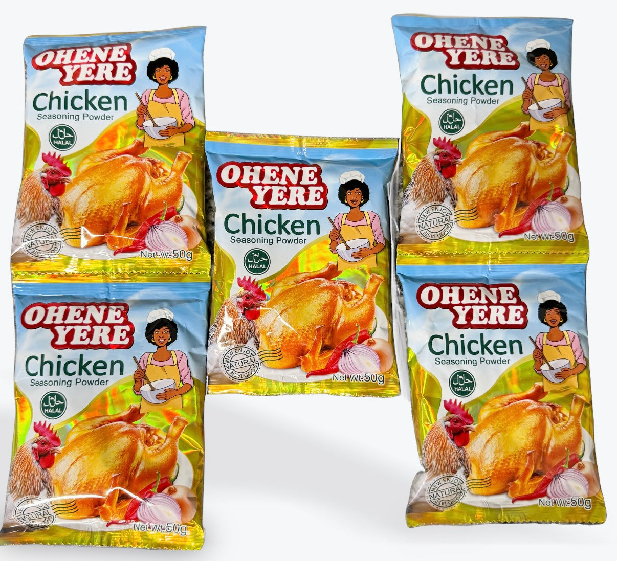 Ohene Yere Chicken Seasoning 5-packs