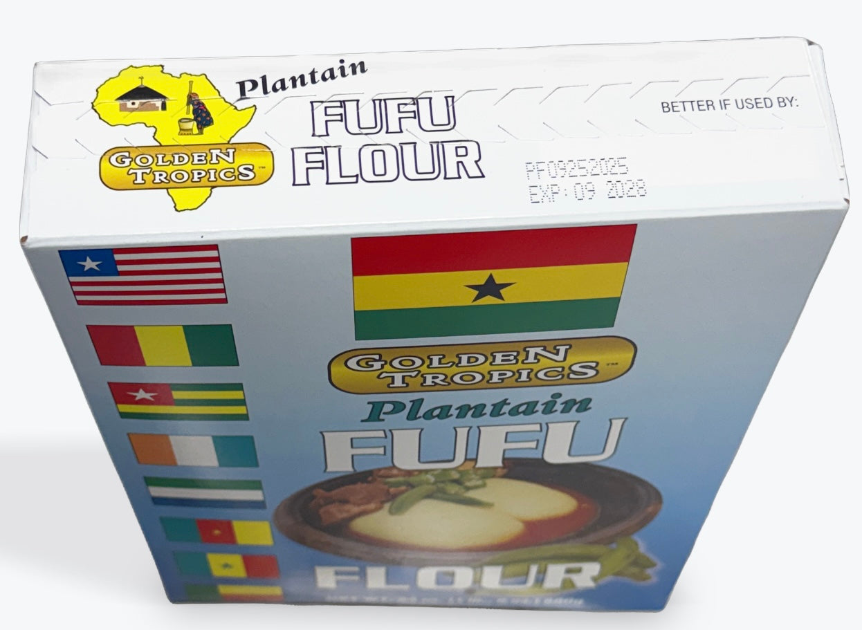 Golden tropics plantain fufu 1LB