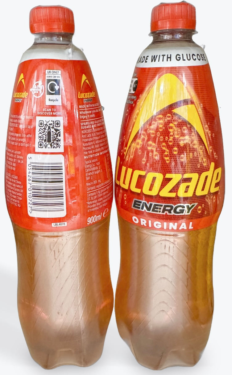 Original Lucozade big bottle