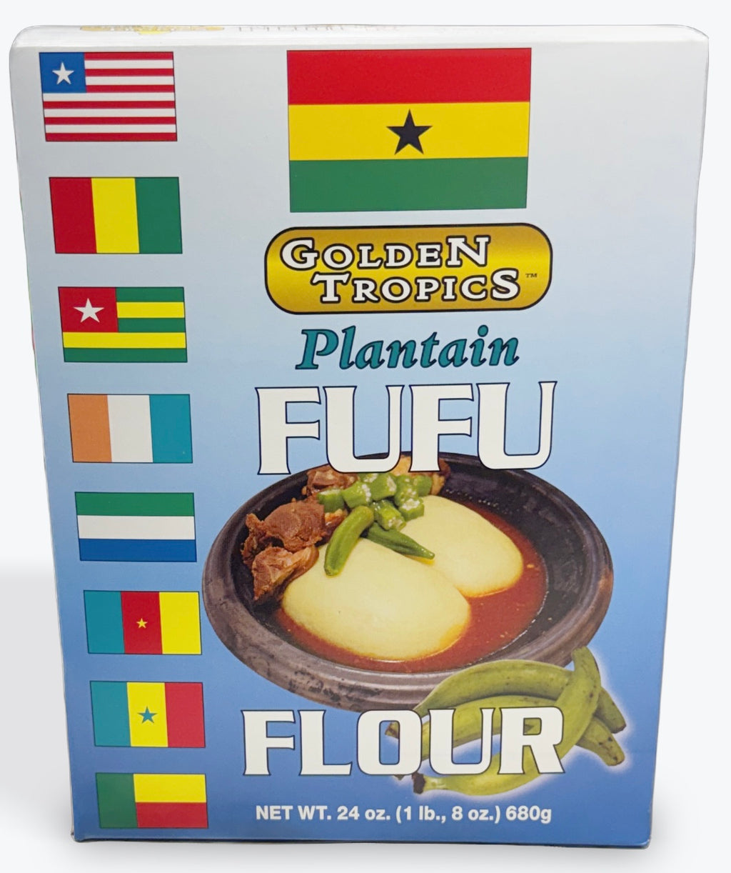 Golden tropics plantain fufu 1LB