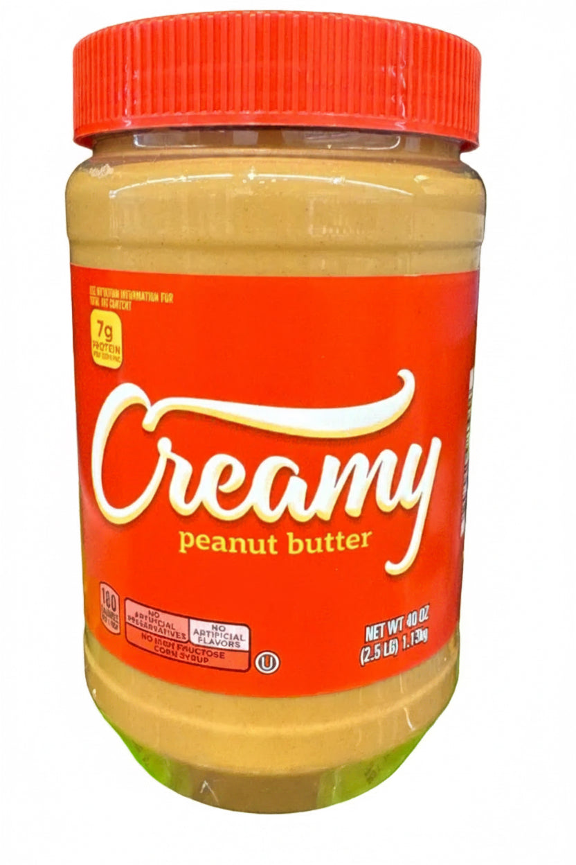 Creamy Peanut Butter 2.5lb