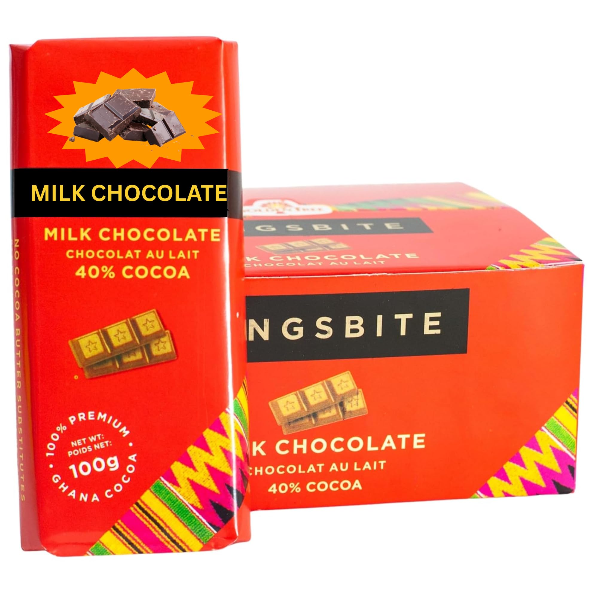 Ghana Chocolate Kingsbite cocoa